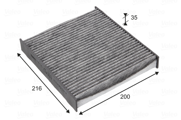 715725 Filtr kabinowy przeciwpyłkowy, VALEO PROTECT VALEO